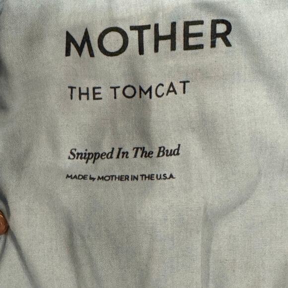 MOTHER Denim The Tomcat Snipped in the Bud dark denim women size 34 - Picture 8 of 9